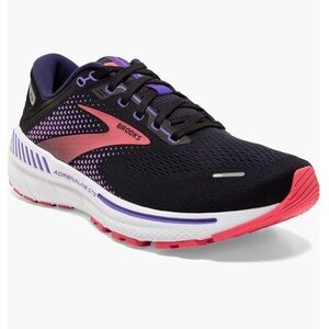 Brooks Women's Adrenaline GTS Black and Purple Running Shoes (NEW)